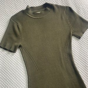 NWOT A&F Mockneck Mini Sweater Dress